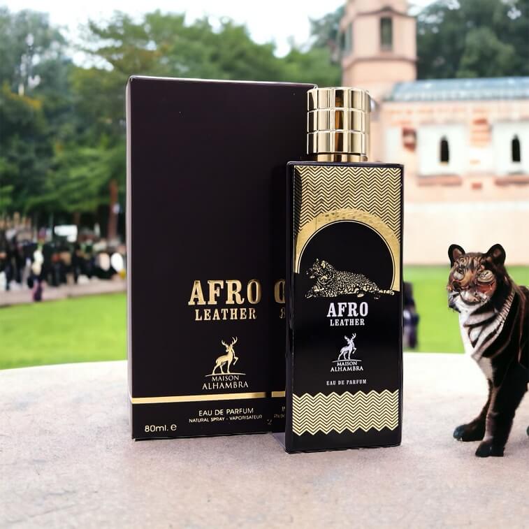 Afro Leather Perfume by Maison Alhambra for Unisex 80ml