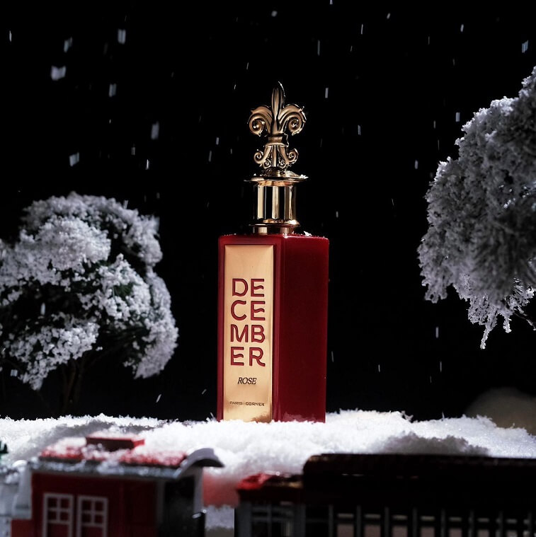 December Rose Perfume by Paris Corner Unisex 85ml, Original